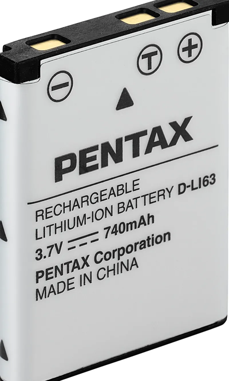 BATTERIE D-LI63<PENTAX Outlet