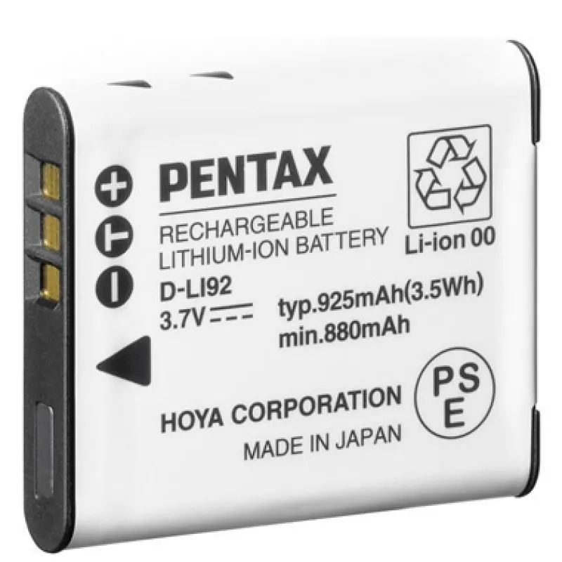 BATTERIE D-LI92<PENTAX Hot