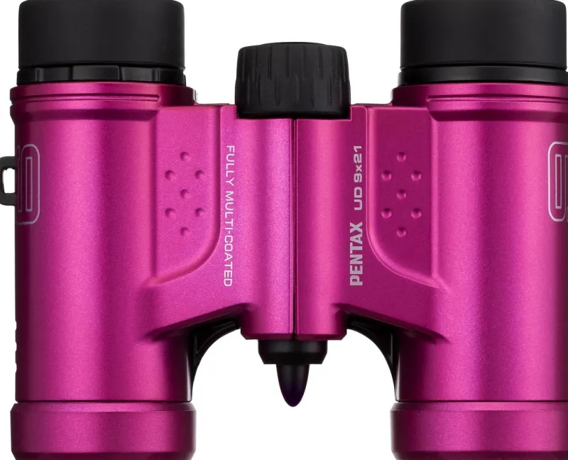 JUMELLES UD 9x21 ROSE<PENTAX Hot