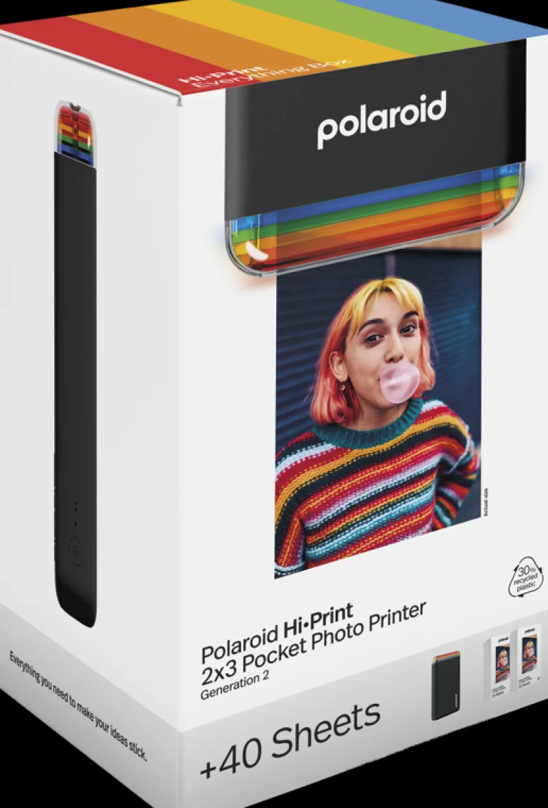 E-BOX HI-PRINT 2X3 GEN2 NOIR<POLAROID Sale