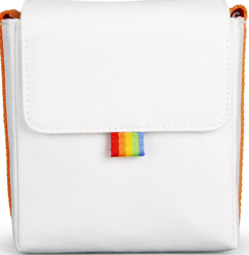 HOUSSE NOW BAG - BLANC ORANGE<POLAROID New