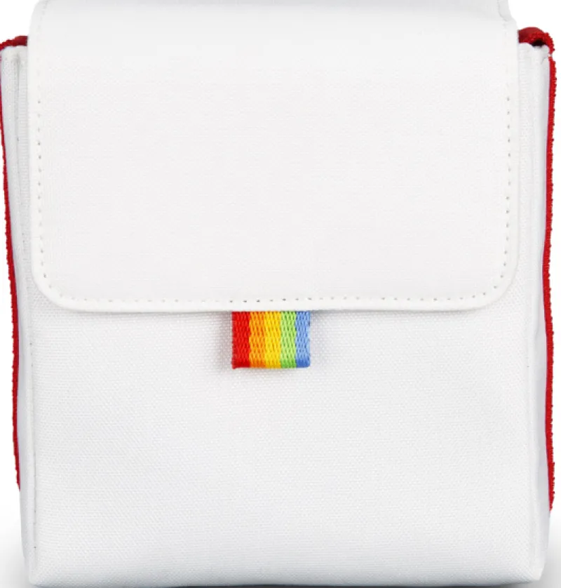 HOUSSE NOW BAG - BLANC ROUGE<POLAROID New