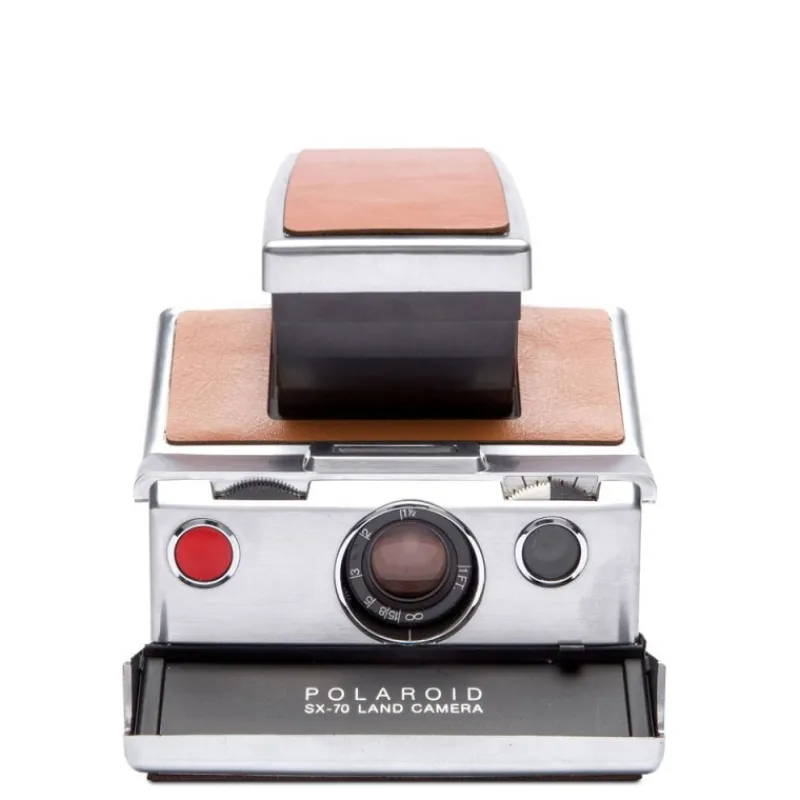 SX-70 ARGENT/MARRON REC<POLAROID Sale