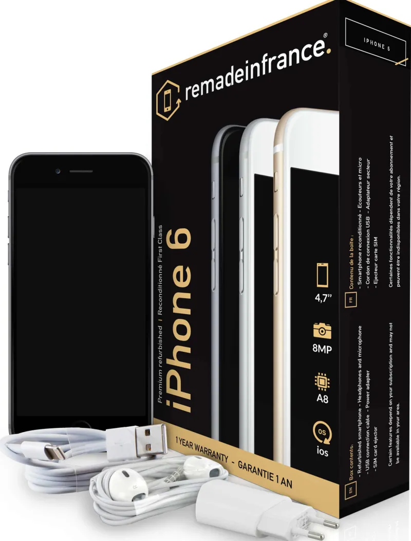 iphone 6 16 go gris reconditionne R<REMADEINFRANCE Discount
