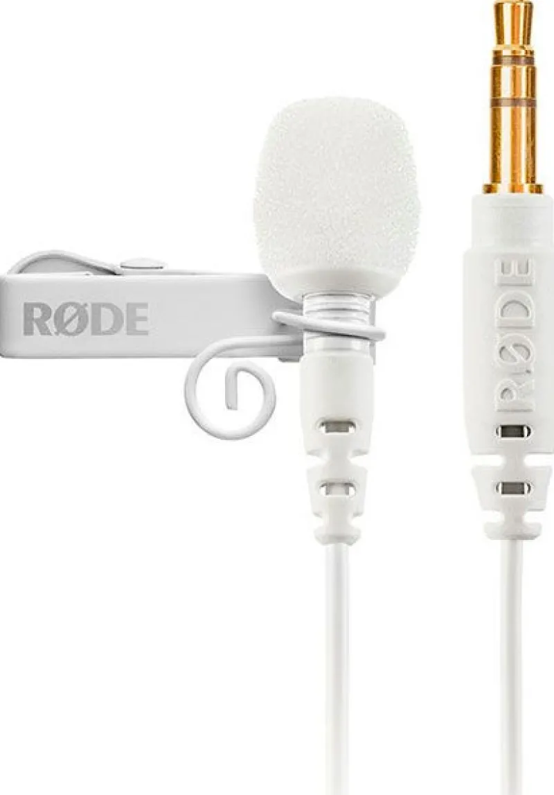R100323 - MICROPHONE LAVALIER GO BLANC<RODE PHOTO Online