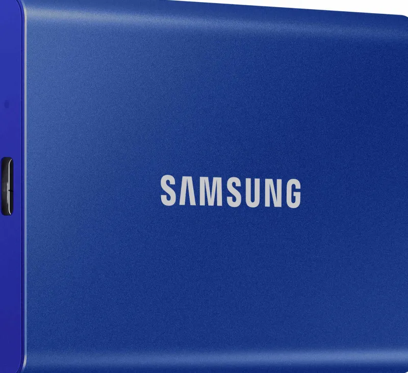 SSD EXT.T7.USB 3.2.1TO.BLEU.<SAMSUNG INFORMATIQUE Cheap