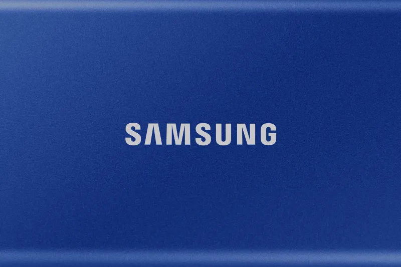 SSD EXT.T7.USB 3.2.1TO.BLEU.<SAMSUNG INFORMATIQUE Cheap