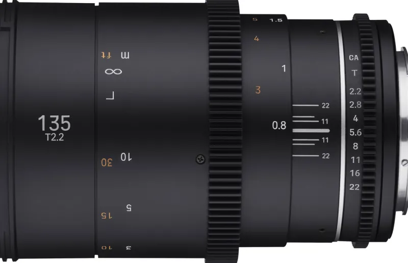135/T2.2 VDSLR MK2 CANON<SAMYANG Fashion