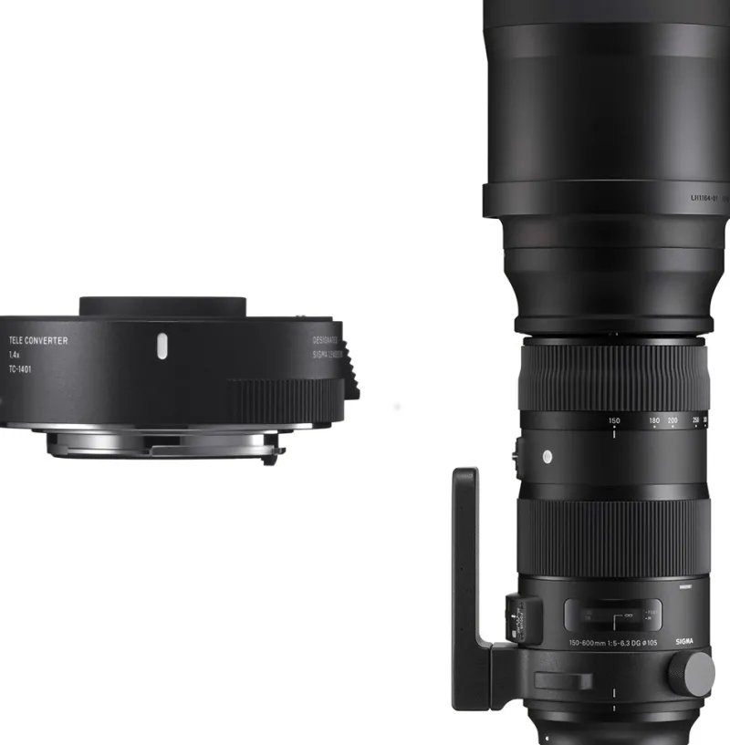 150-600/5-6.3 DG SPORT NIKON + TC1401<SIGMA Clearance