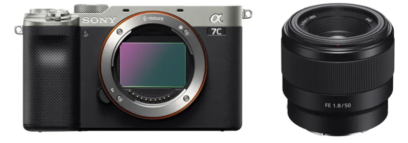 ALPHA 7C ARGENT + 28-60 + 50/1.8<SONY Cheap