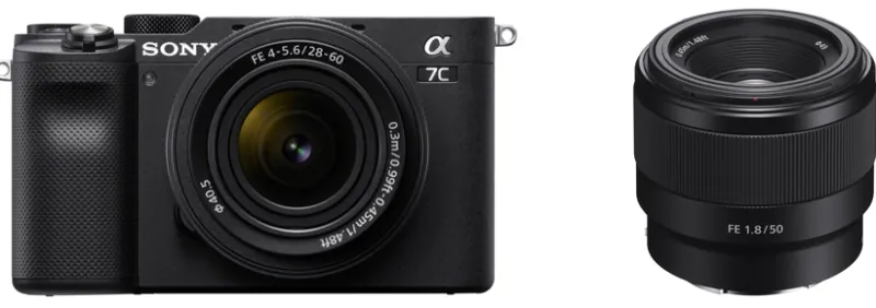 ALPHA 7C NOIR + 28-60 + 50/1.8<SONY Shop