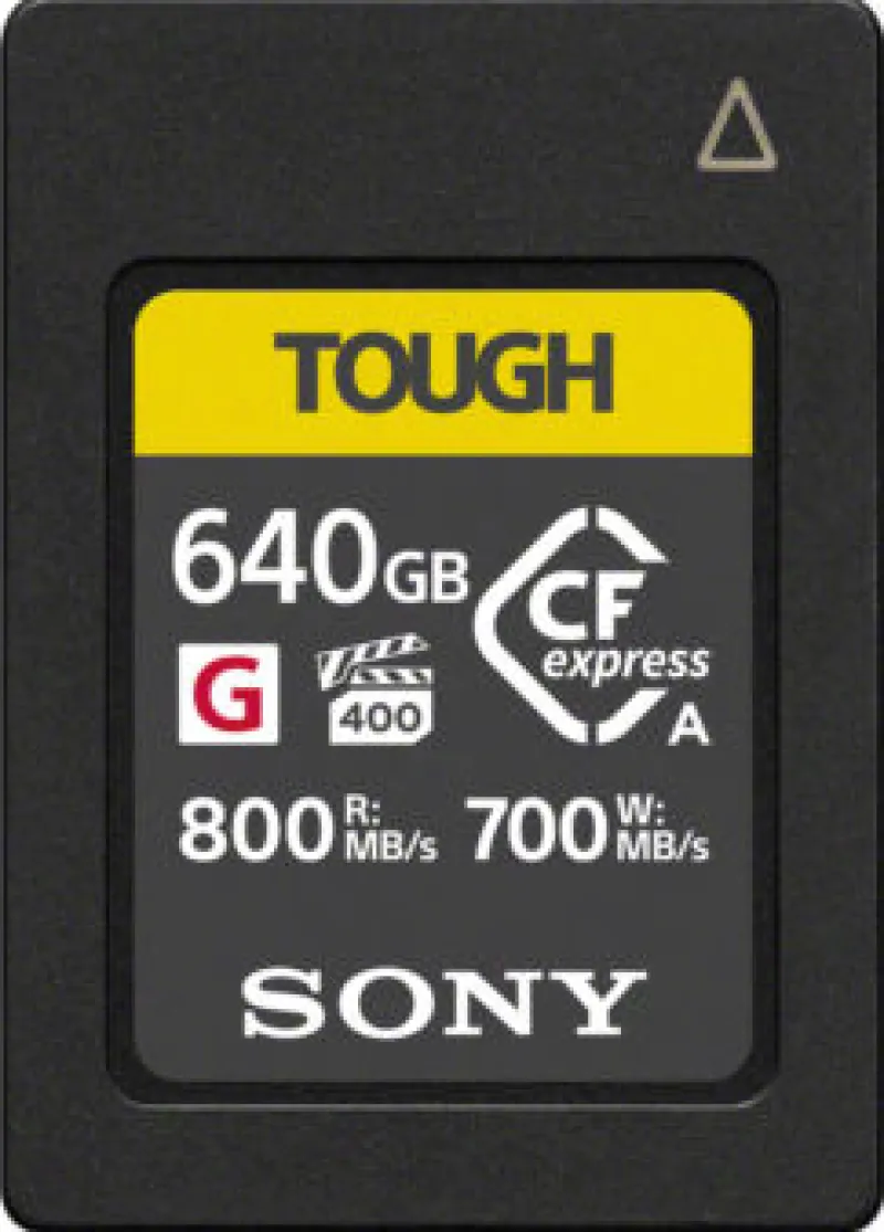 CFEXPRESS TOUGH 640GB SERIE G TYPE A<SONY Hot