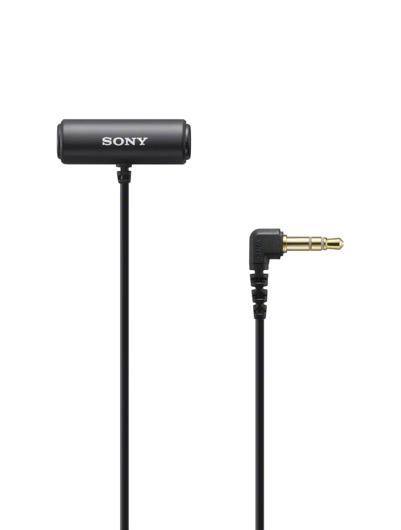 MICROPHONE LAVALIER STEREO ECM-LV1<SONY Sale