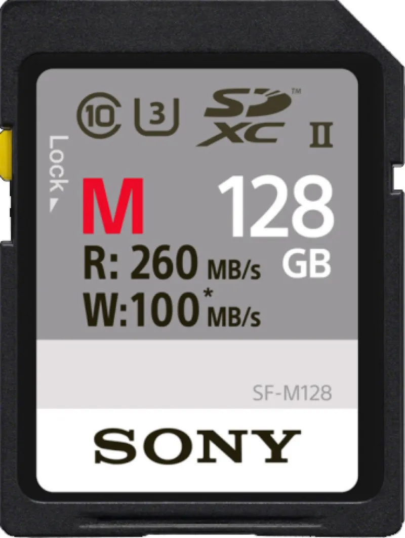SD CARTE PRO 128GB UHS-II R260 W100<SONY Fashion