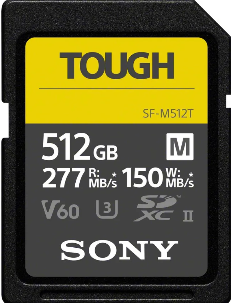 SDXC TOUGH 512 GB UHS II<SONY Hot