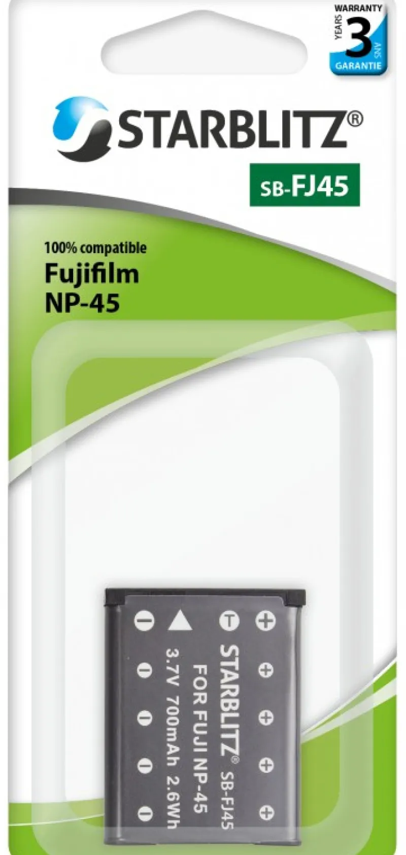 BATTERIE COMPATIBLE FUJI NP-45<STARBLITZ Online