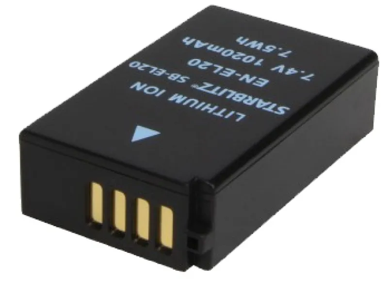 BATTERIE COMPATIBLE NIKON EN-EL 20<STARBLITZ New