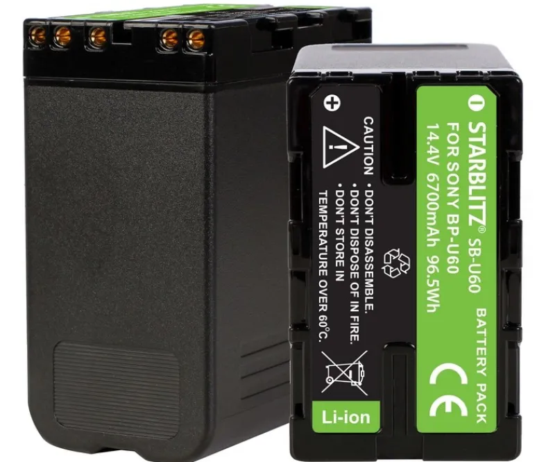BATTERIE COMPATIBLE SONY SB-U60<STARBLITZ Outlet