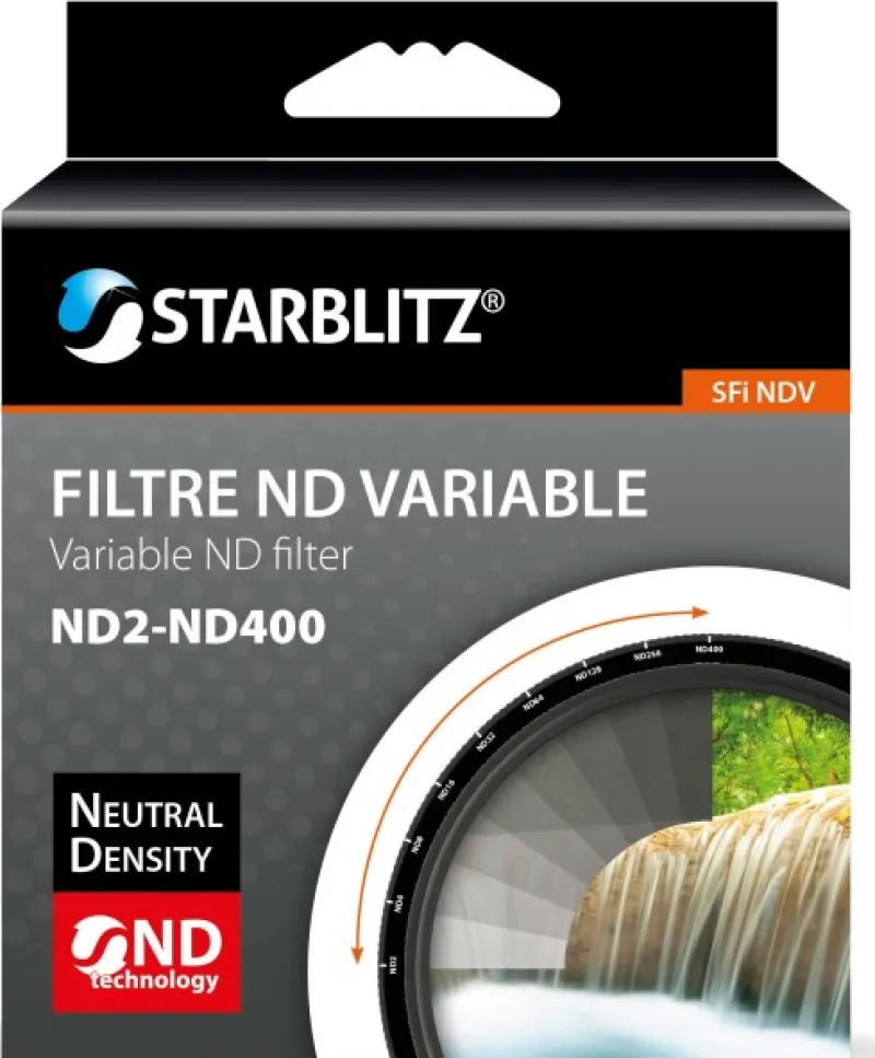 FILTRE ND VARIABLE ND2-ND400 67MM<STARBLITZ Cheap