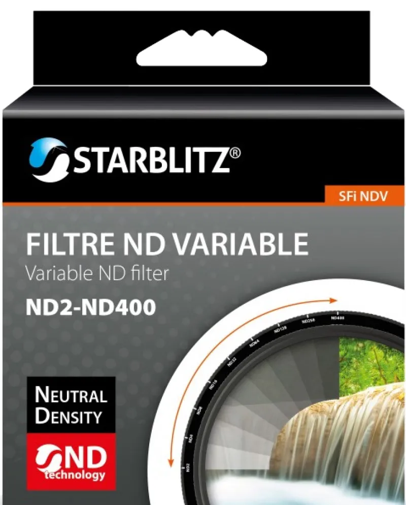 FILTRE ND VARIABLE ND2-ND400 82MM<STARBLITZ Shop