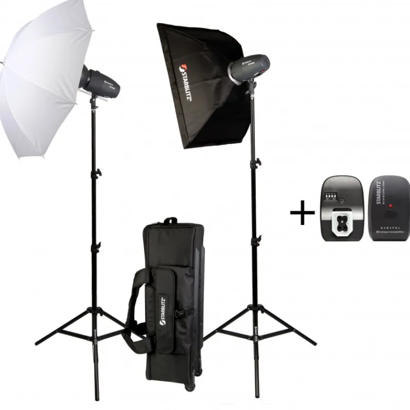 KIT STUDIO 2X200W SHARK200KIT<STARBLITZ Cheap
