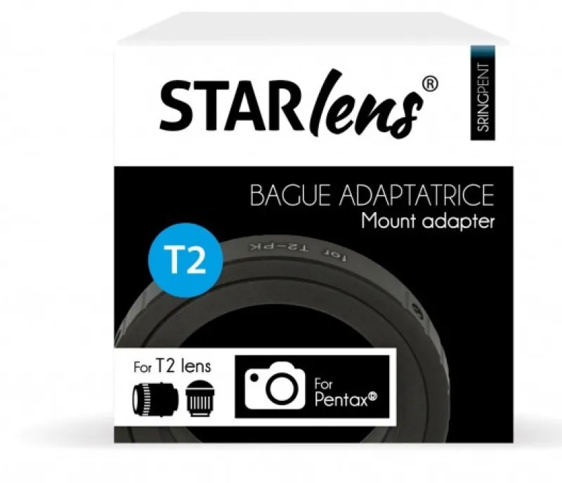 BAGUE ADAPTATION PENTAX K POUR T2<STARLENS Best