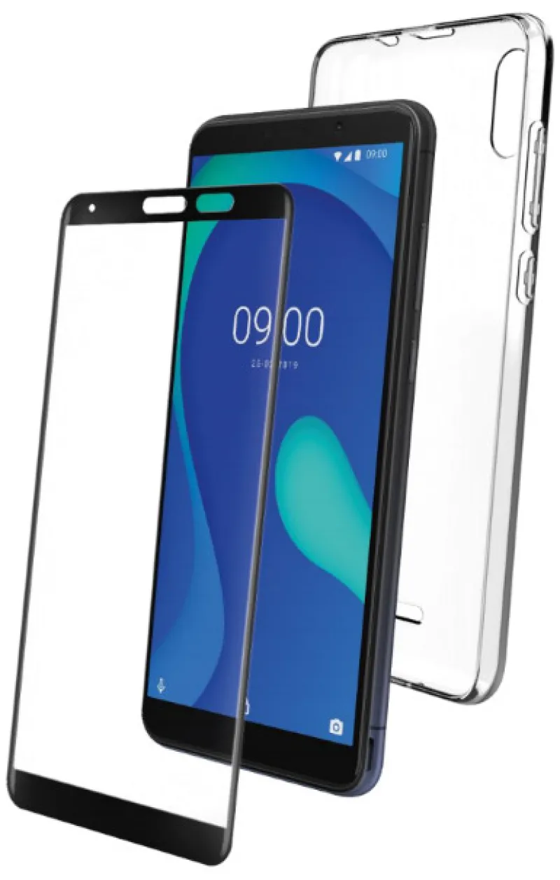 coque + verre trempe p/y80<WIKO Flash Sale