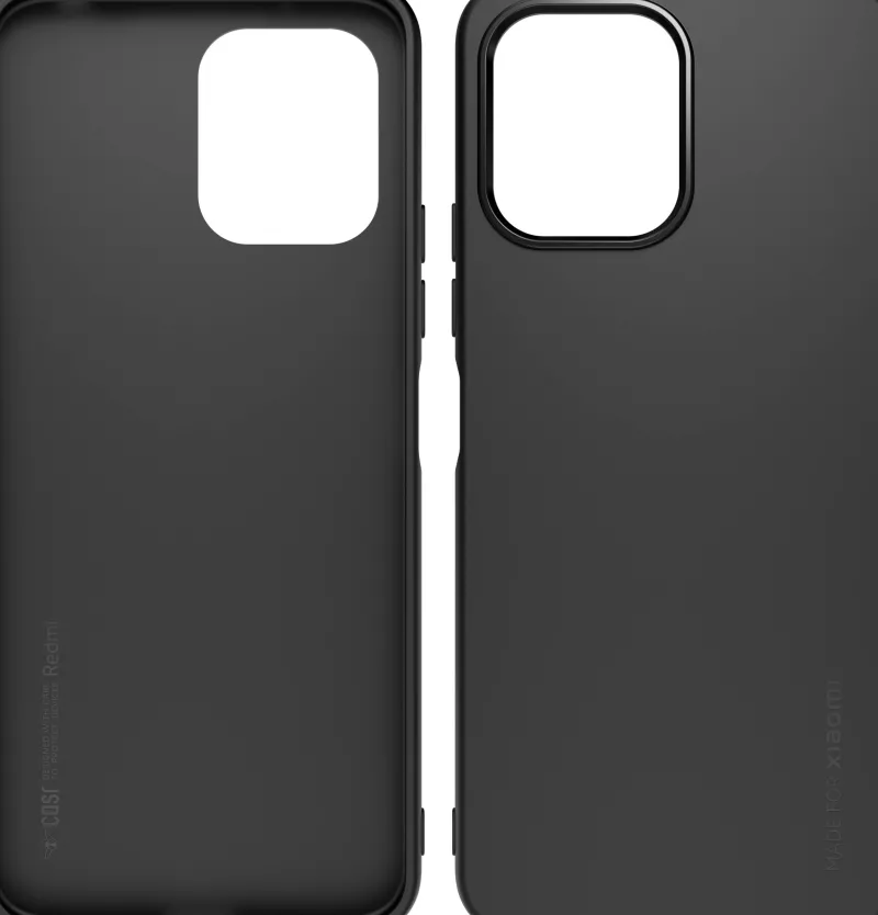 coque noir tpu + verre trempe redmi 12<XIAOMI Hot
