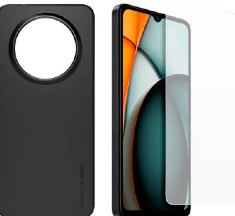 coque noir tpu + verre trempe redmi a3<XIAOMI Online