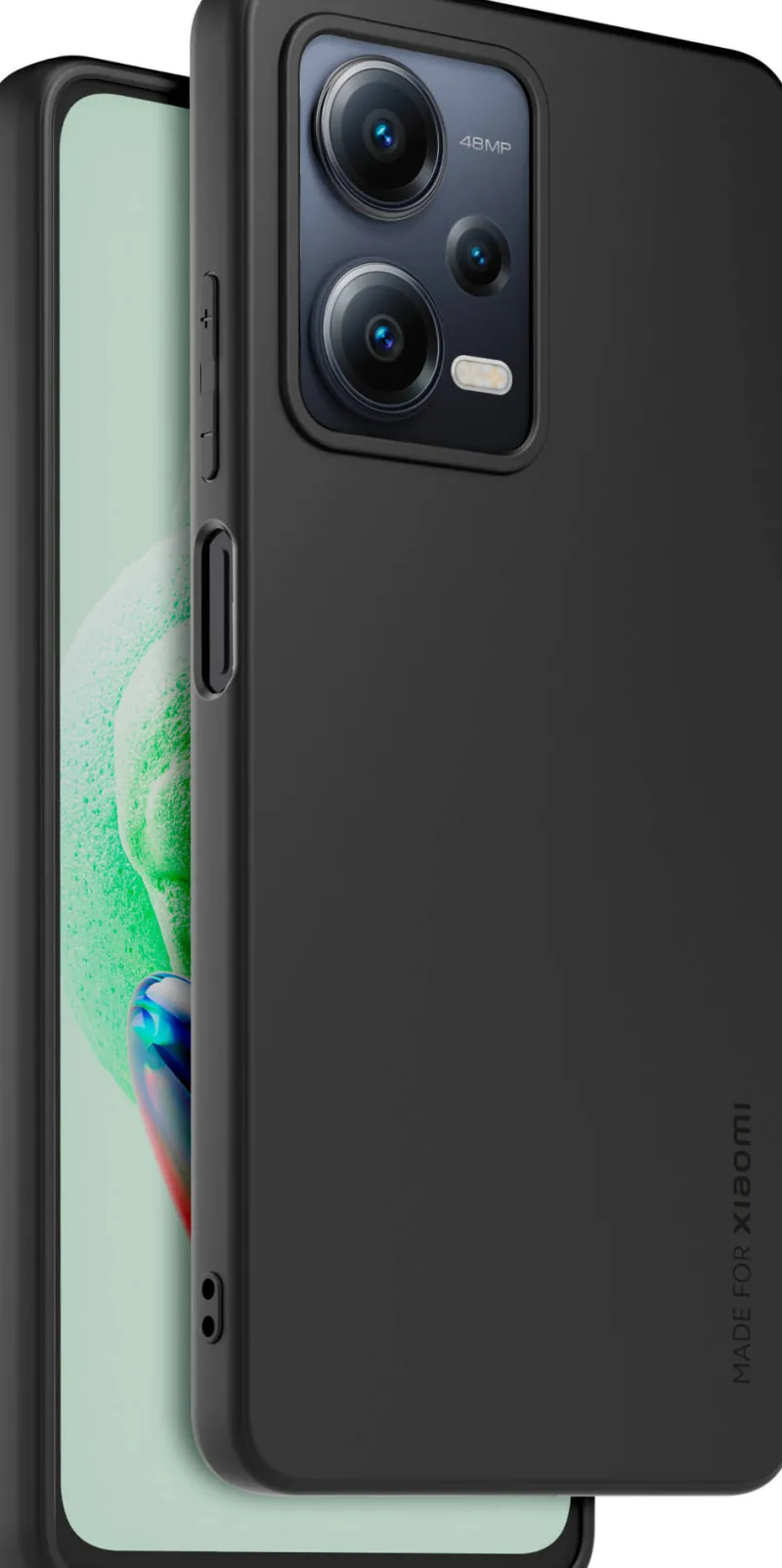 coque tpu noir p/redmi note 12 5g<XIAOMI Outlet
